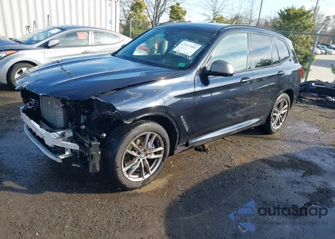2021 BMW X3 M40I z USA, uszkodzony, nr VIN 5UXTY9C0XM9G76125